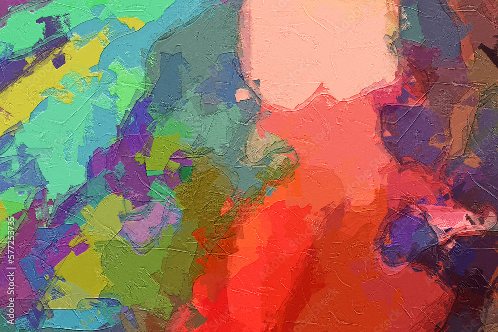 Fototapeta premium Beautiful colorful abstract geometric texture