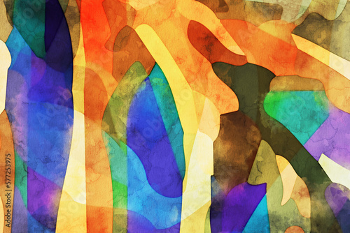 Beautiful colorful abstract geometric texture