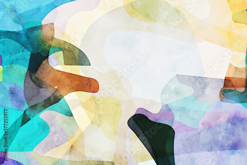 Beautiful colorful abstract geometric texture