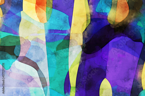 Beautiful colorful abstract geometric texture