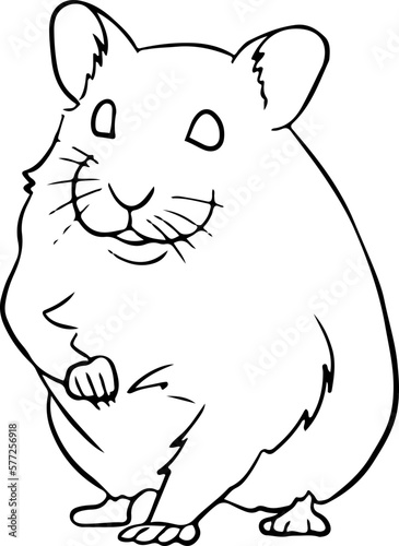 sketch hamster