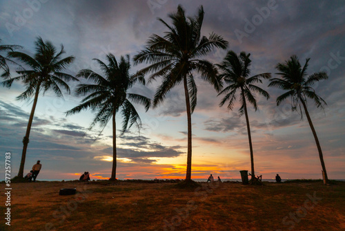 Fototapeta Naklejka Na Ścianę i Meble -  Cococabana, Miri Sarawak during sunset