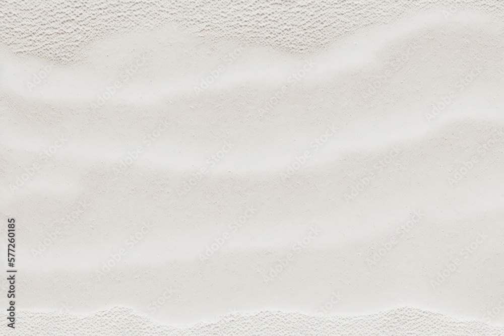 Obraz premium White sand texture background. Generative AI