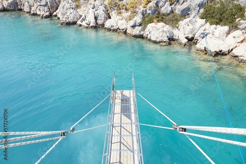 A Scenic Boat Tour to the Sunken City of Kekova Island in Antalya, Turkey © Sailingstone Travel
