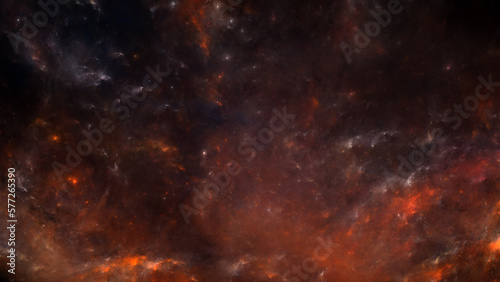 Burning forge of stars nebula - sci-fi nebula - good for gaming and sci-fi related content