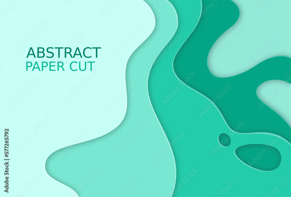 Abstract paper cut backround premium vector Abstract paper cut backround premium vector