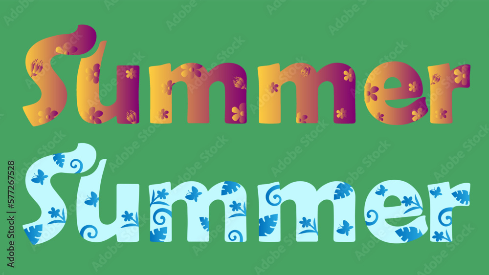 summer time color background summer time color background