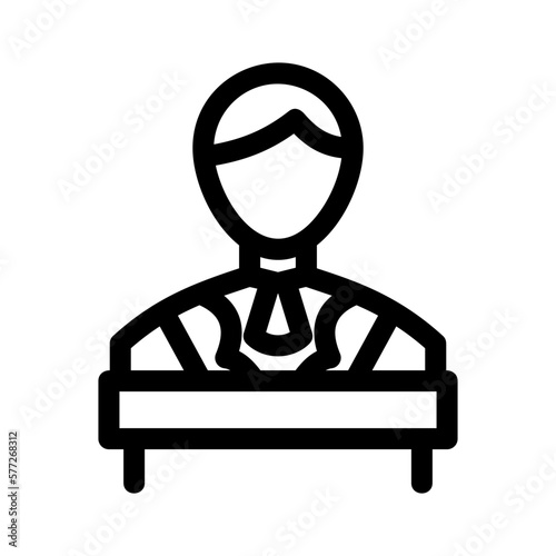 business law icon or logo isolated sign symbol vector illustration - high quality black style vector icons
