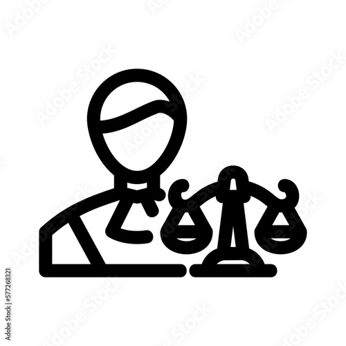 business law icon or logo isolated sign symbol vector illustration - high quality black style vector icons
