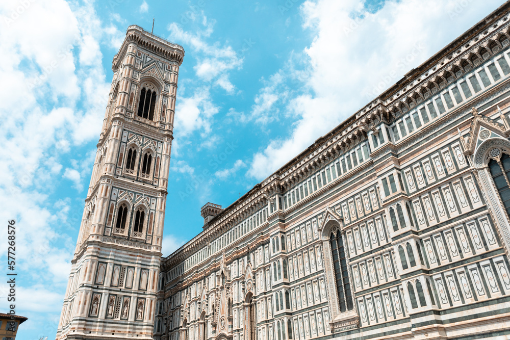 Cathedral of Santa Maria del Fiore with Duomo in Florence, Italy