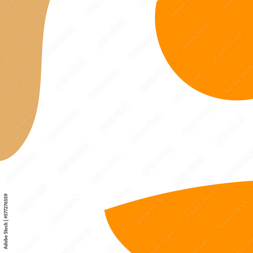 Boho Neutral Abstract Shapes Edges