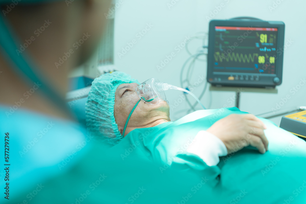Patients who have undergone heart surgery being under anesthesia when