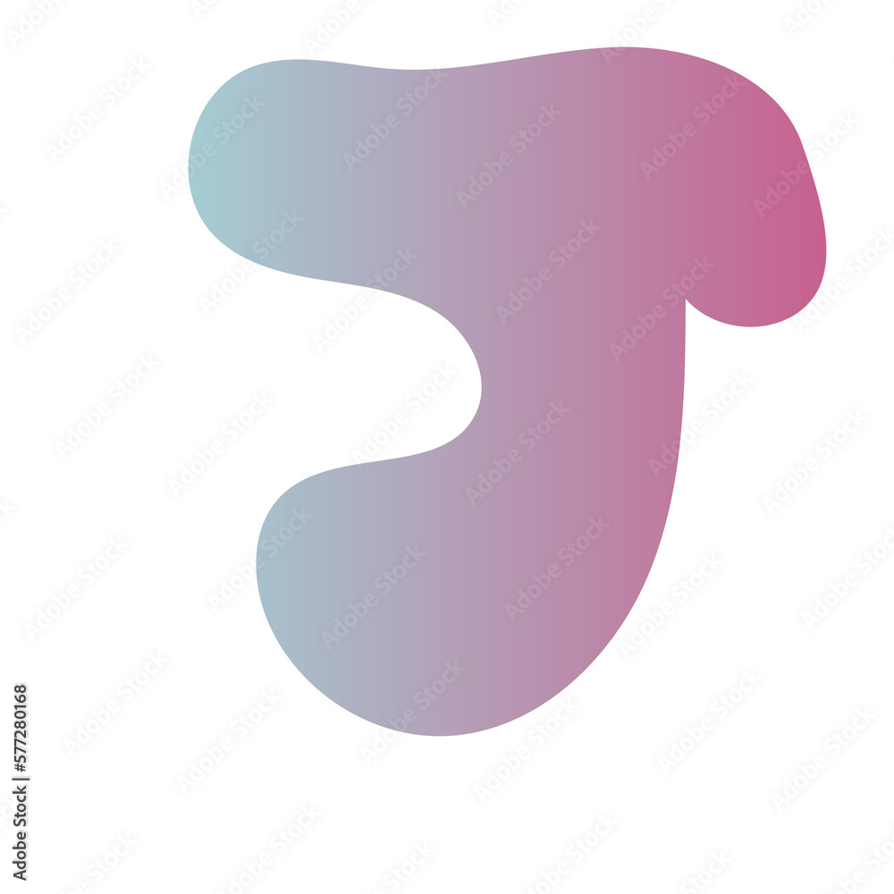 Futuristic Abstract Shapes Gradient Decor Futuristic Abstract Shapes Gradient Decor