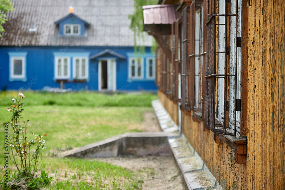 Wooden houses of Osiedle 