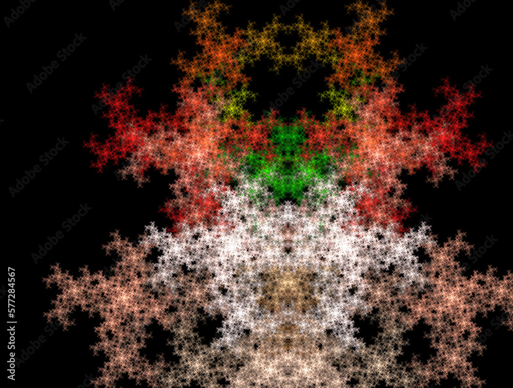 Imaginatory fractal abstract background Image