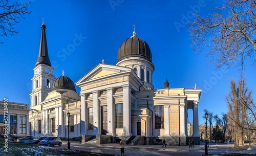 Spaso-Preobrazhensky Cathedral in Odessa, Ukraine photo