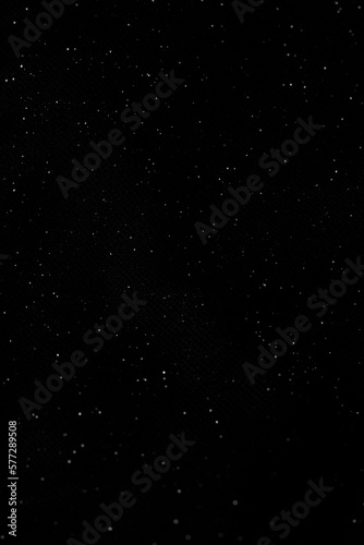 Little white particles on black Background for screen design
