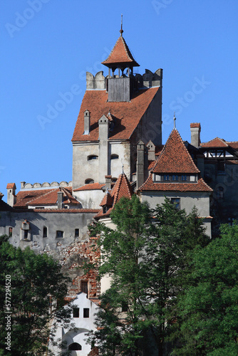The Bran castle from Transylvania in Romania is an important tourist and cultural attraction. Dracula's Castle.