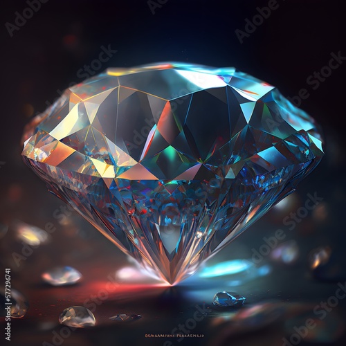 diamond created using AI Generative Technology