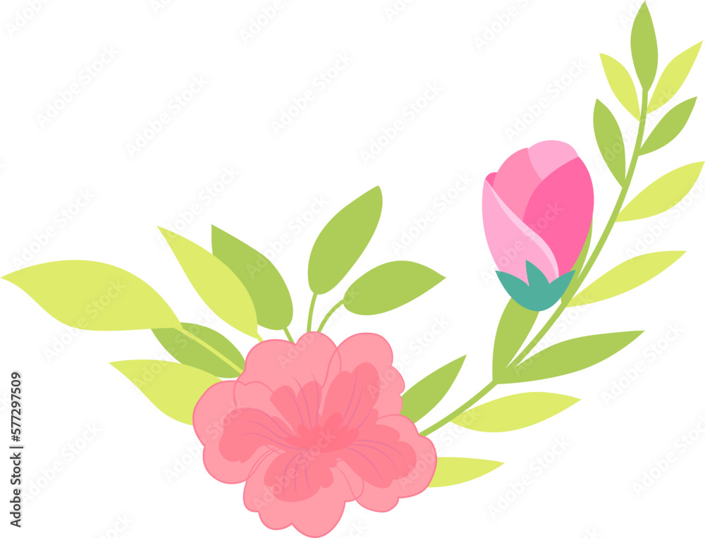 Flower Bouquet Illustration Flower Bouquet Illustration