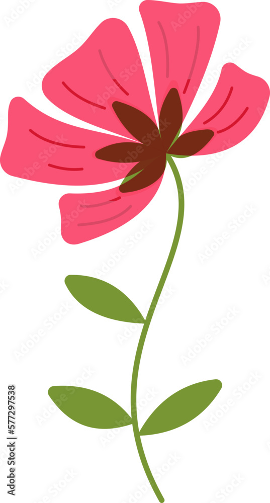 Simple Flower Illustration Simple Flower Illustration