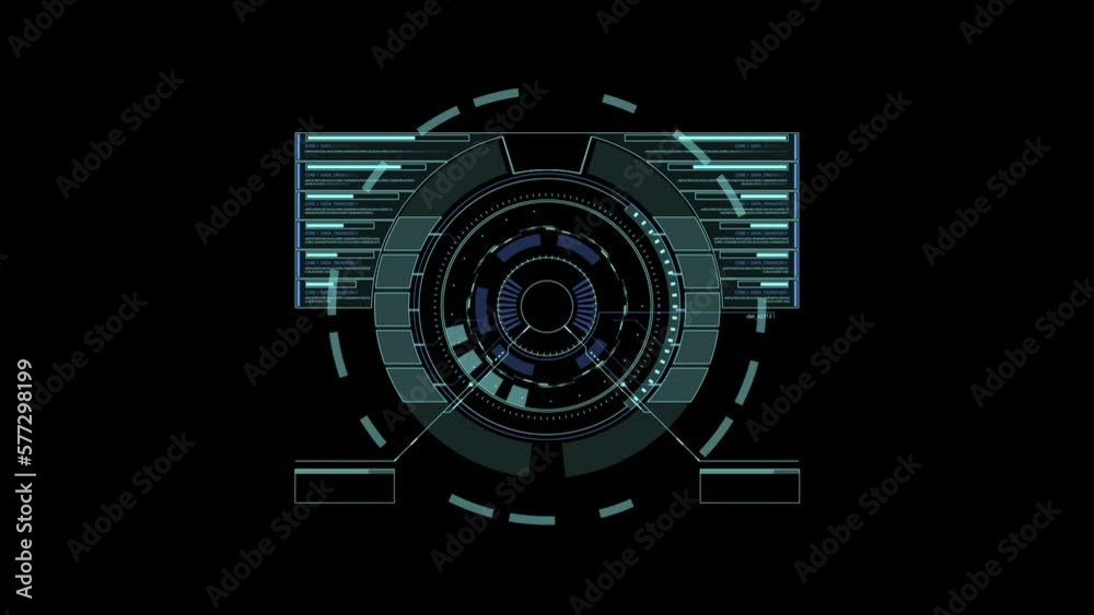 Modern spy technology for scanning and tracking location on the map from the satellite camera view. Global searching