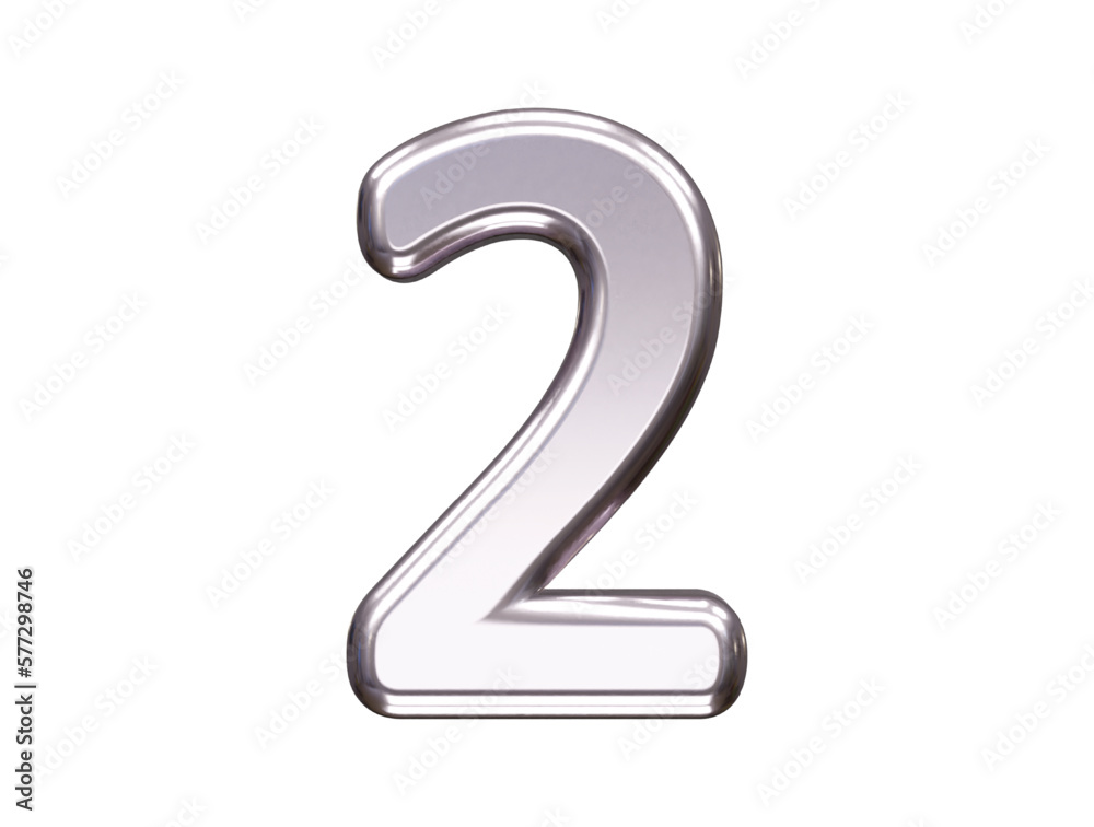 Fototapeta premium Number text effect vector illustration transparent element