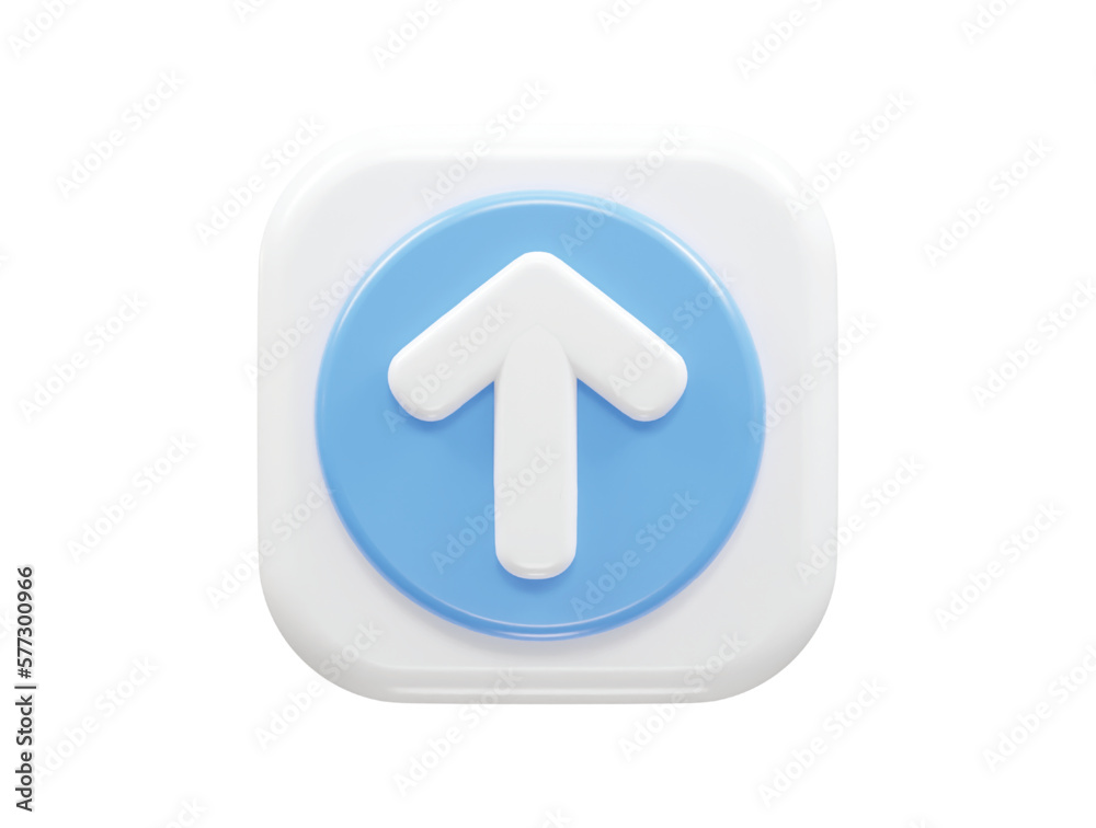 Arrow icon 3d rendering vector illustration transparent Arrow icon 3d rendering vector illustration transparent