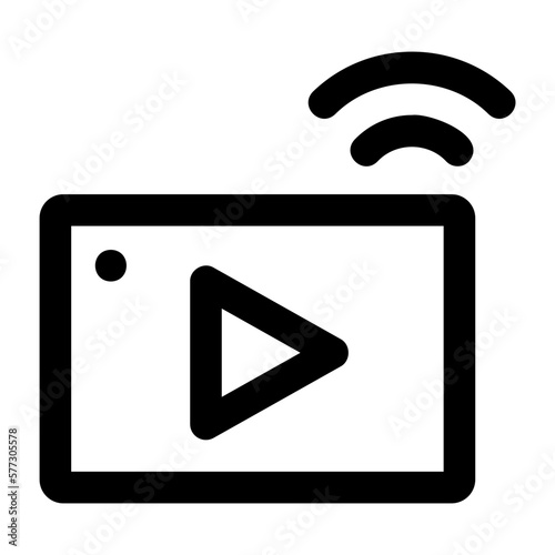 video streaming icon