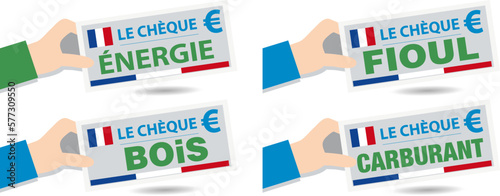 Chèque Énergie, chèque fioul, chèque bois, chèque carburant, mesures aides de l'État