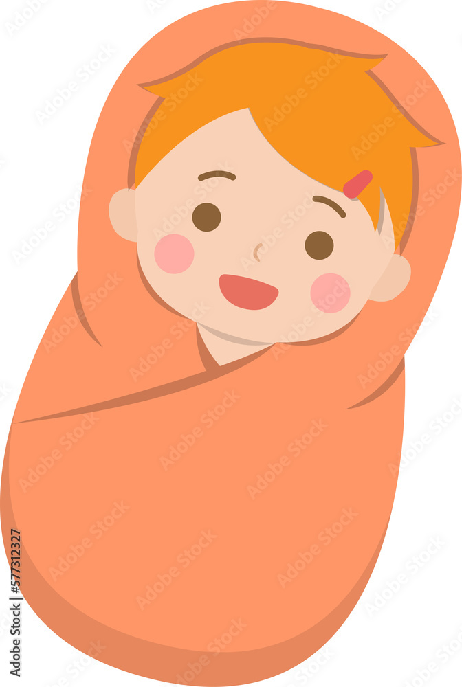 Baby blanket or baby swaddle, safety and protection Baby blanket or baby swaddle, safety and protection