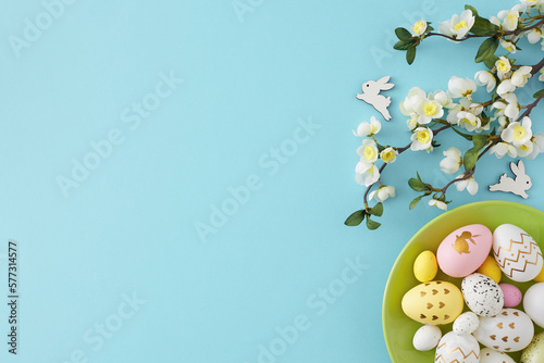 Canvas Print Easter decoration concept