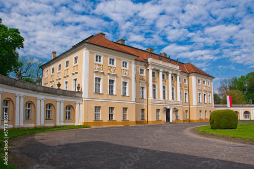 Mielzynski Palace in Pawlowice, Greater Poland Voivodeship, Poland © Darek Bednarek