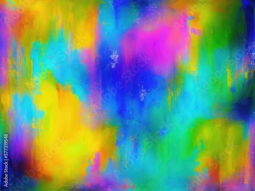abstract colorful background  Generative AI 