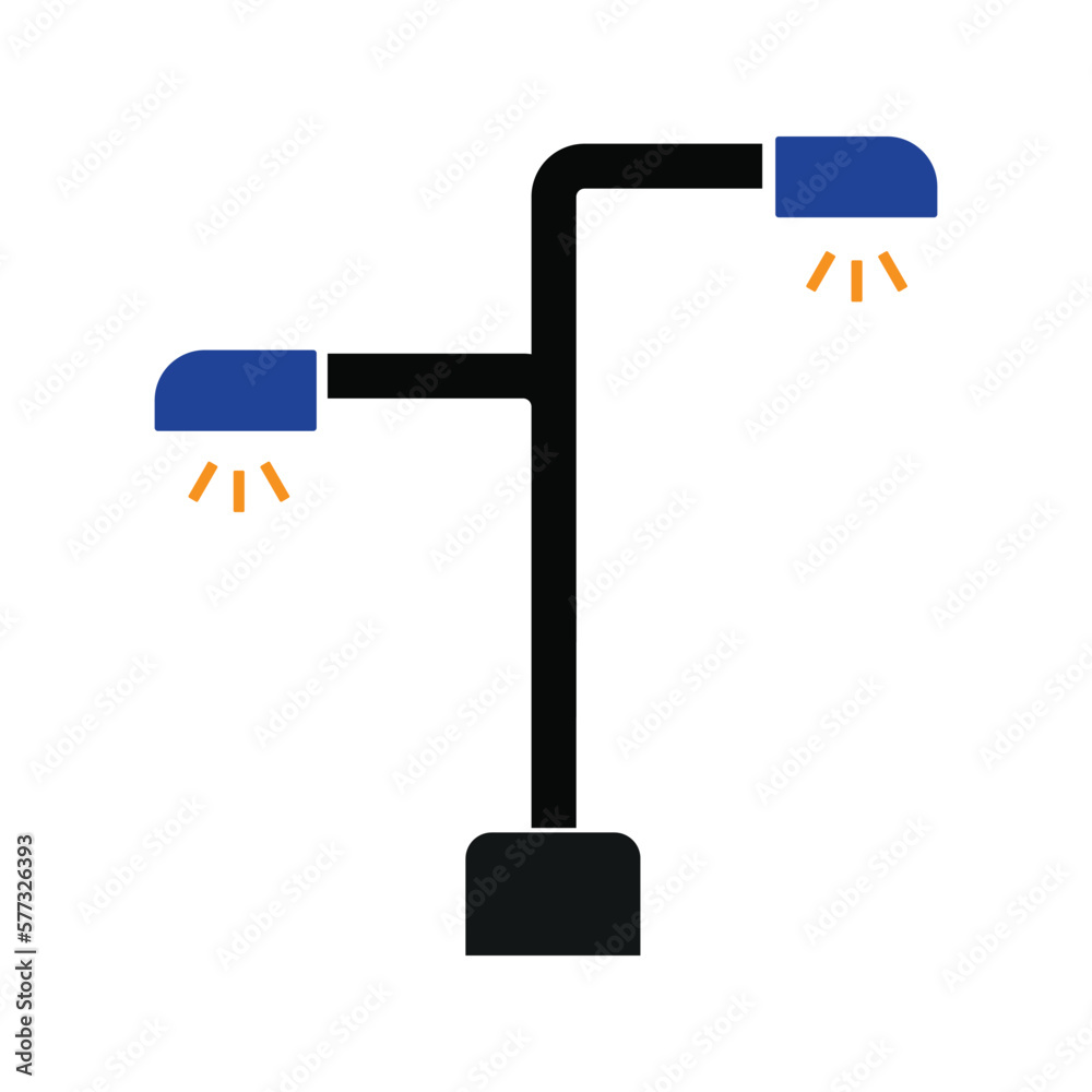 city road light, road lamp icon