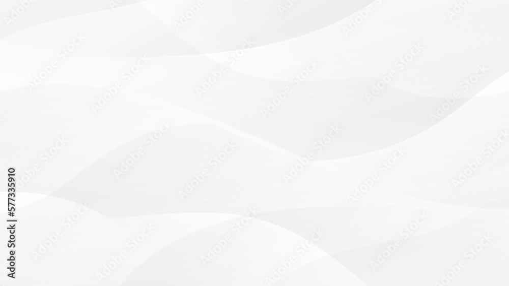 Fototapeta premium Abstract white and grey gradient color with modern geometric background for graphic design element