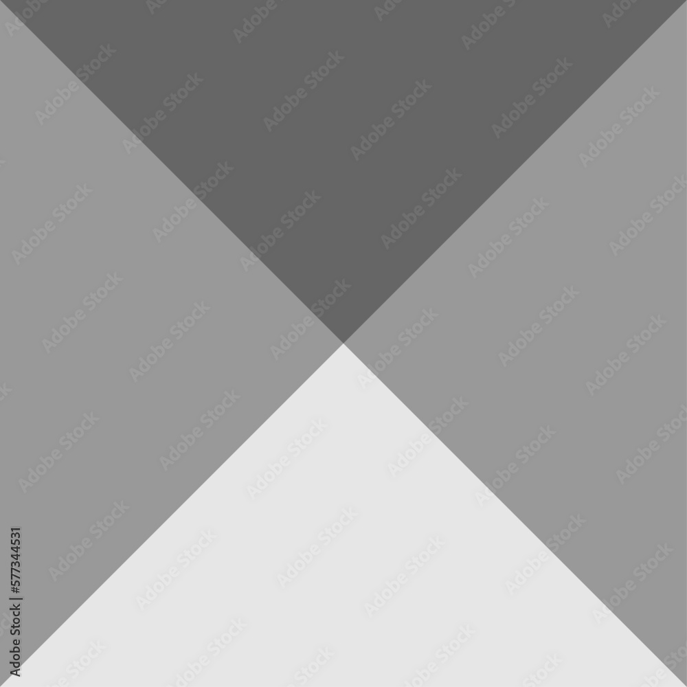 Pyramid in Top or Aerial View Symbolic Illustration. Vector Image.