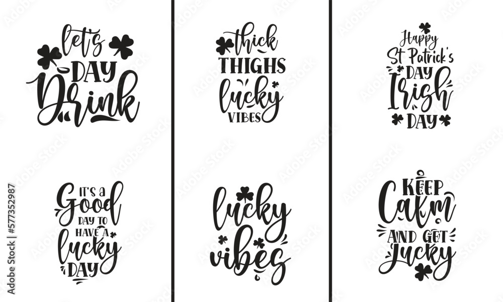 St.Patrick's Day SVG T-Shirt Design Bundle. St.Patrick's Day SVG T-Shirt Design Bundle.