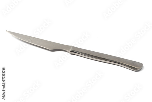 steel knife isolated white