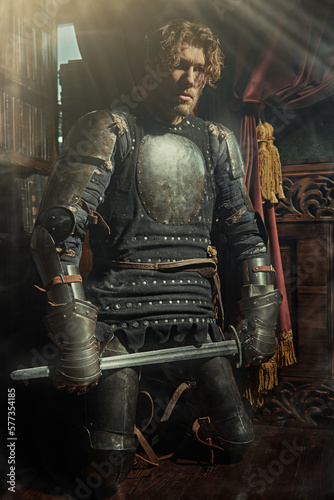 Fotografia warrior with sword