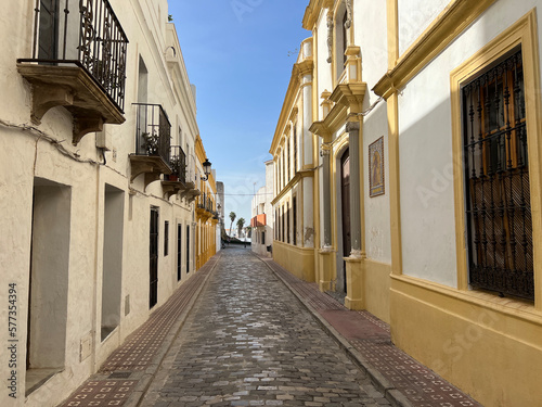 Street in the old town of Tarifa