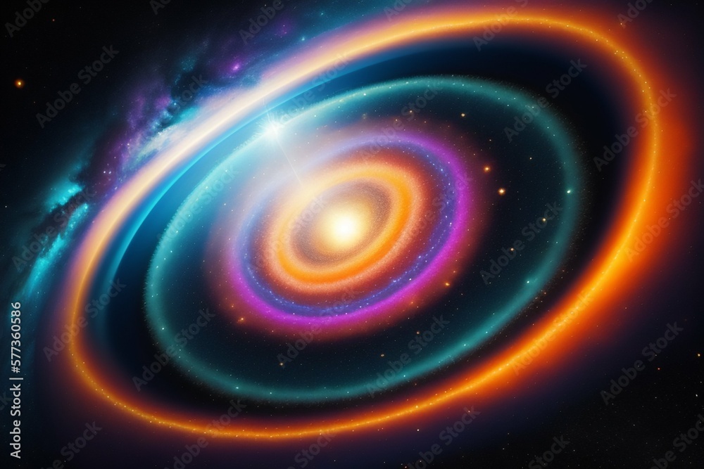 spiral galaxy in space spiral galaxy in space