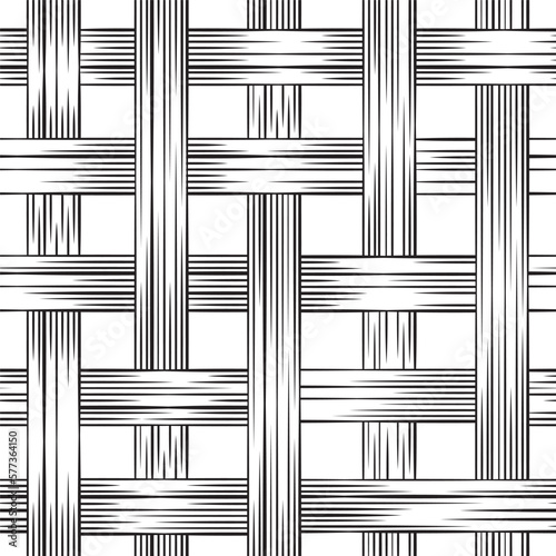 Wicker repeat texture seamles pattern basket straw