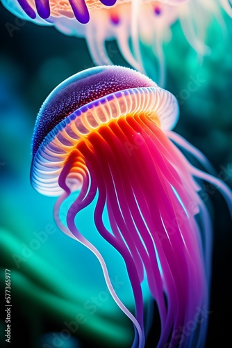 Jellyfish tentacle tubes