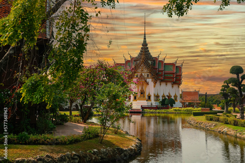 Ancient city  Mueang Boran  Bangkok  Thailand 