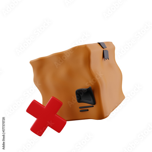 Broken Parcel Box 