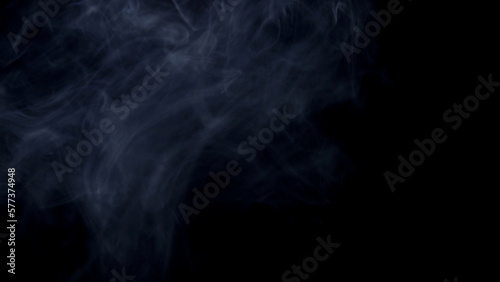 smoke on black background © PKSAGAR
