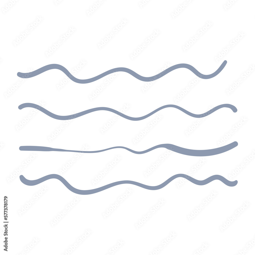 Vector line abstract decorative elements Vector line abstract decorative elements