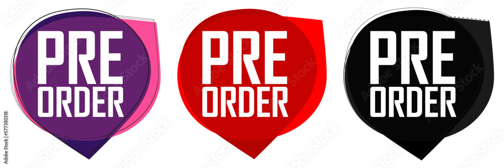 Pre-Order Summer Sale, banner design template, season discount tag, promo poster for online store, vector illustration Pre-Order Summer Sale, banner design template, season discount tag, promo poster for online store, vector illustration