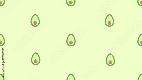 cute little avocado wallpaper background